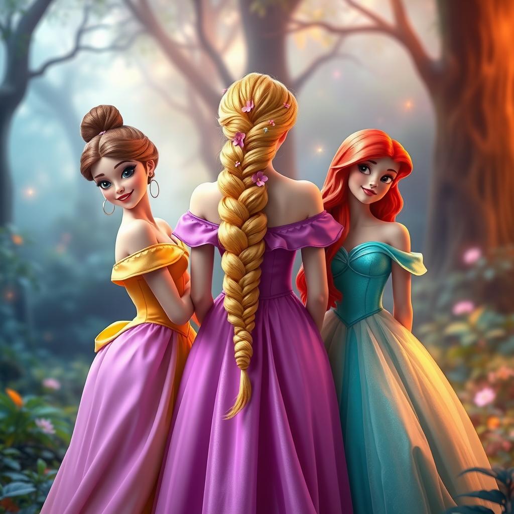 Enchanting Princesses in a Magical Realm