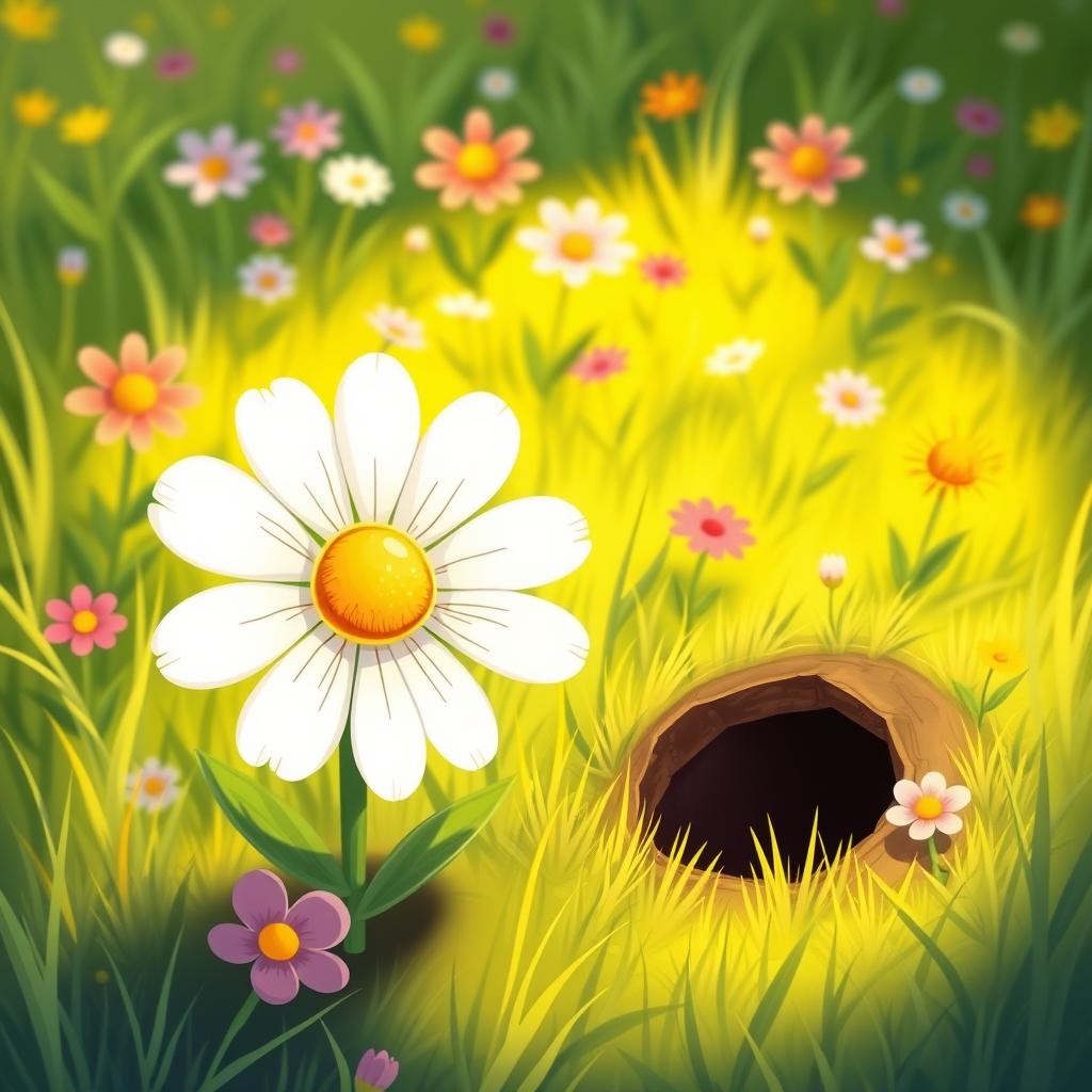 Whimsical Daisy: A Cheerful Delight
