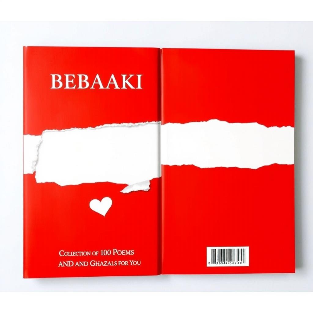 Vibrant Red Book Cover Design