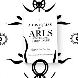 A minimalist book cover design featuring a clean white background with striking black illustrations