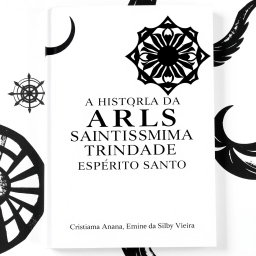 A minimalist book cover design featuring a clean white background with striking black illustrations
