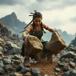 Unleash Your Power: Female Dwarf Earthbender