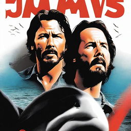 A high-resolution movie poster image for Jaws, starring Keanu Reeves and Jeffrey Wright