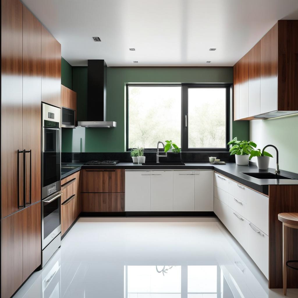 Transform Your Space: Modern Green Kitchen Inspiration