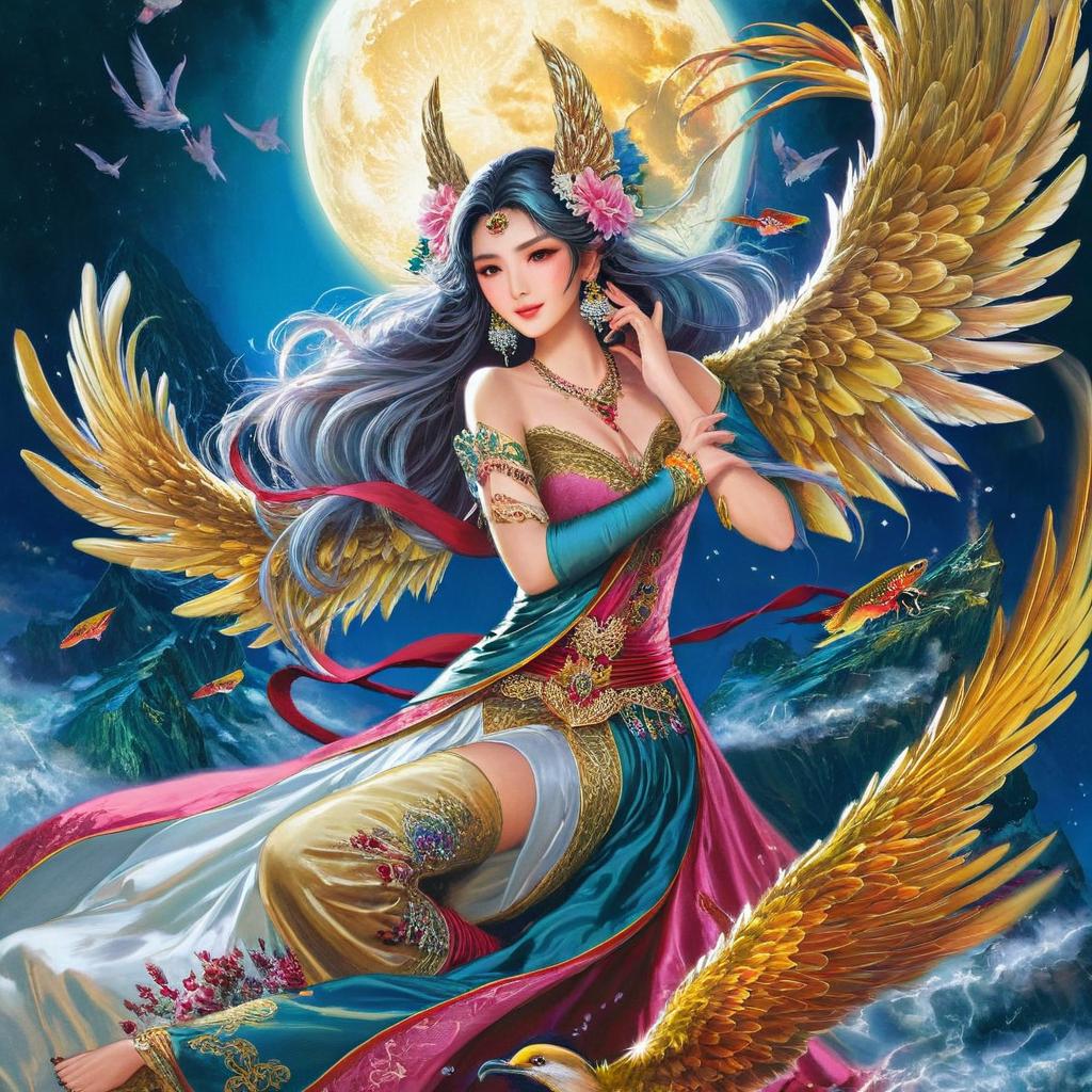 Embrace the Ethereal: Angelic Fairy Deity