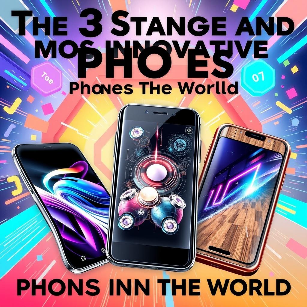 Explore the 3 Strangest and Most Innovative Phones in the World