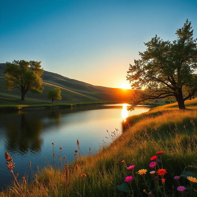 A restored black and white photograph with vibrant colors added, creating a lifelike and dynamic image