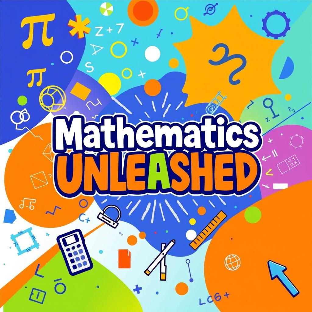 Unlock the World of Math | Engaging Book Cover Design