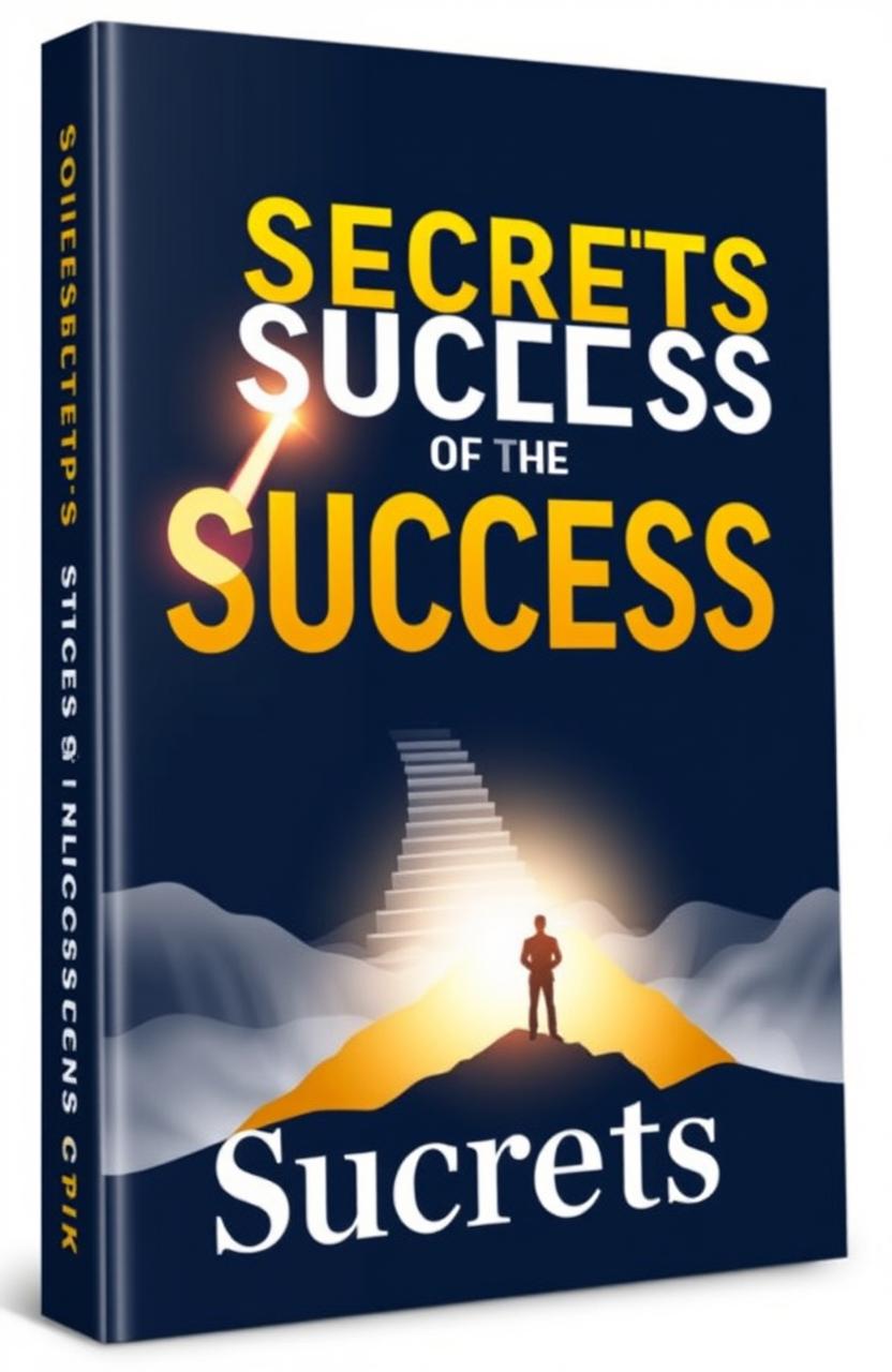 A professional and visually striking ebook cover titled 'Secrets of the Success', conveying themes of growth, achievement, and inspiration