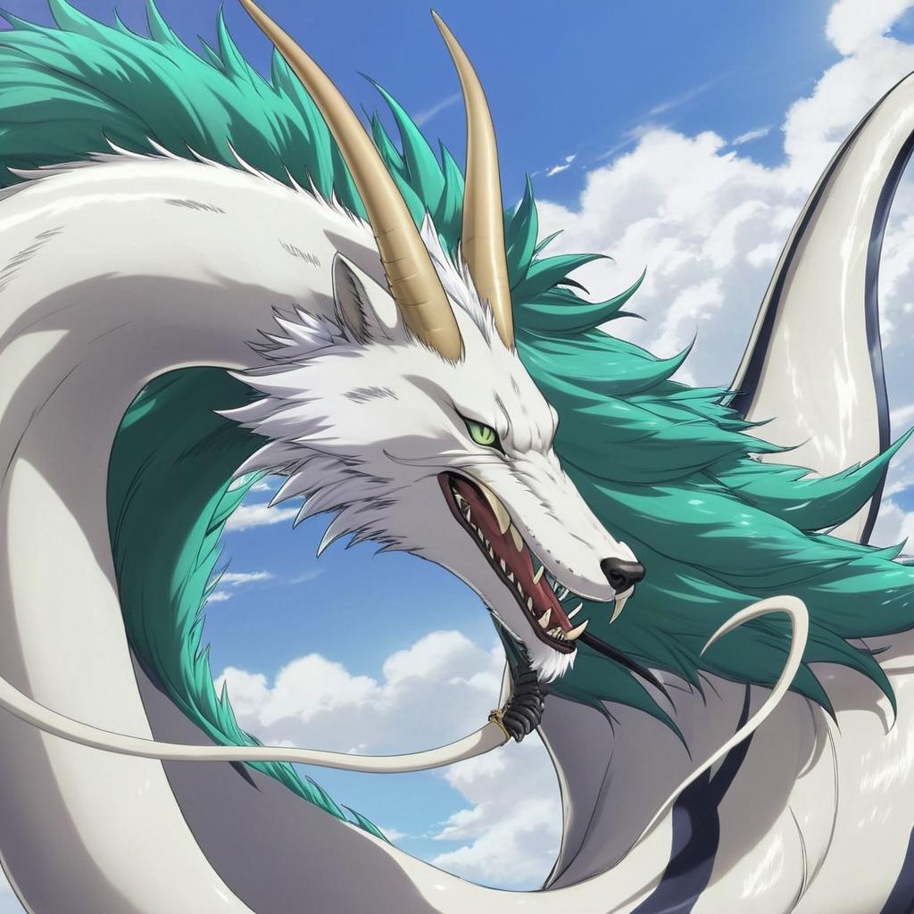 Soar Into Fantasy: Dragon & Unicorn in Cloudland
