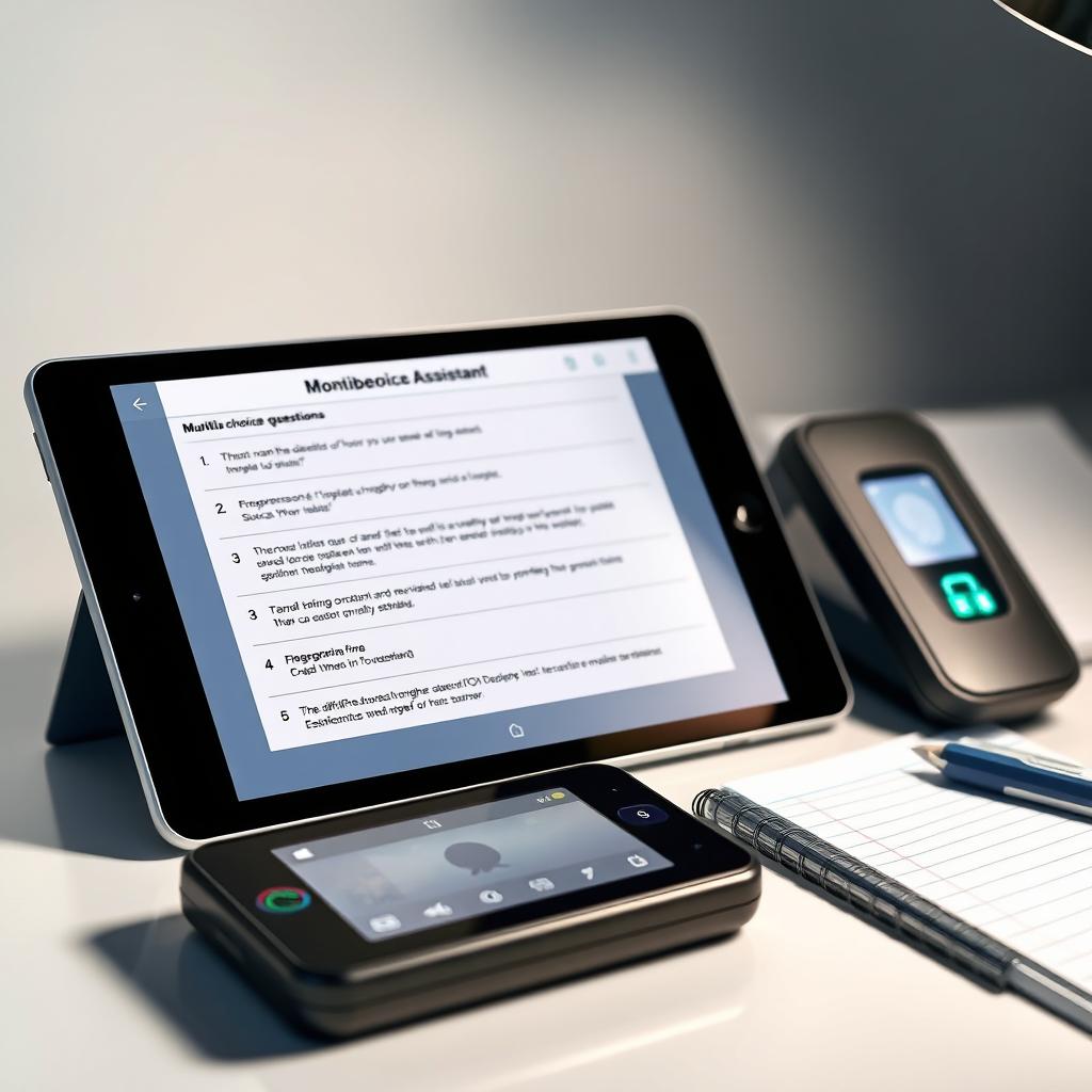Interactive Tablet: MCQs for Monitoring Assistant Post