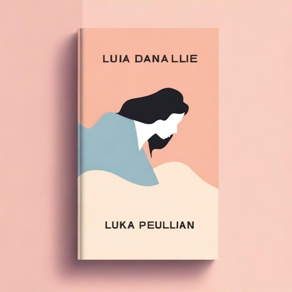 A high-quality digital art image, representing an aesthetic book cover for 'Luka dan Pelukan'