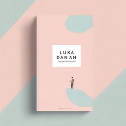 A high-quality digital art image, representing an aesthetic book cover for 'Luka dan Pelukan'