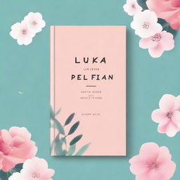 A high-quality digital art image, representing an aesthetic book cover for 'Luka dan Pelukan'