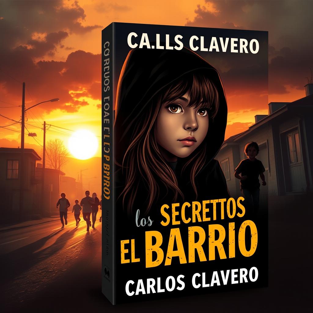 Book Cover Design for 'Los Secretos del Barrio' | Carlos Clavero