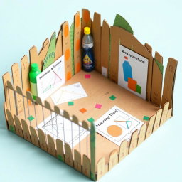 Creative Math Project with Recyclables