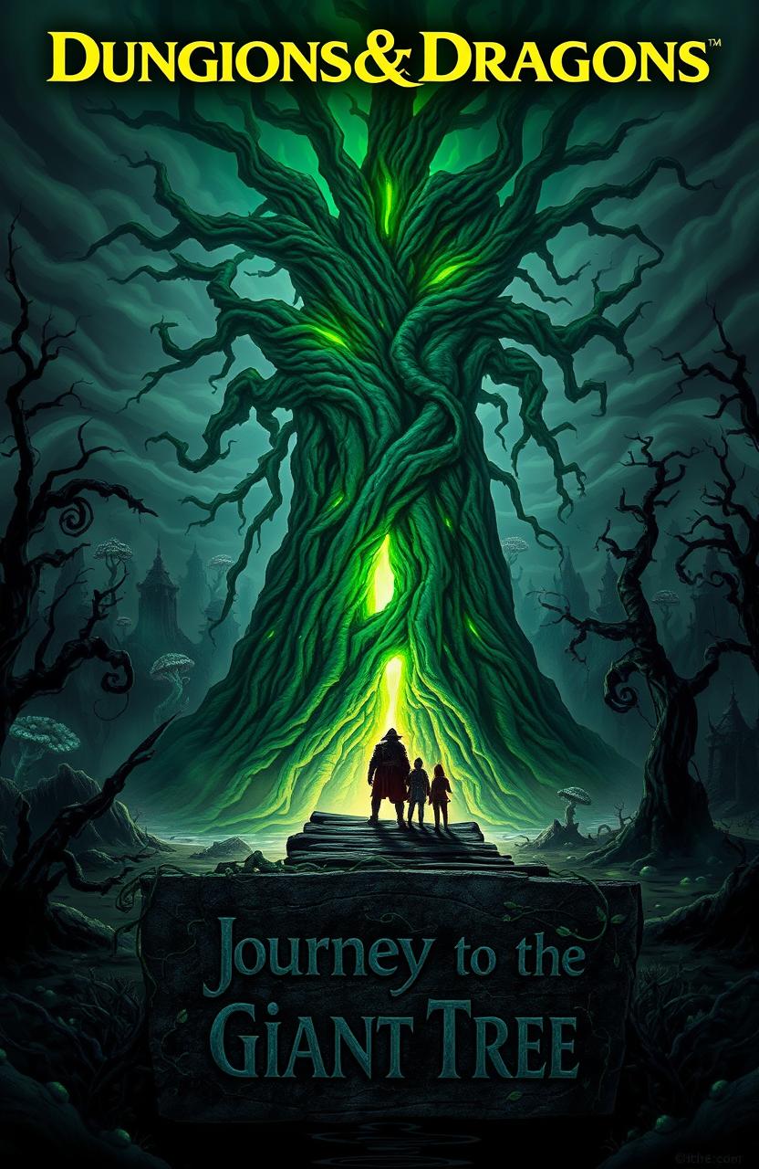 Journey to the Giant Tree: A Dark Fantasy Adventure