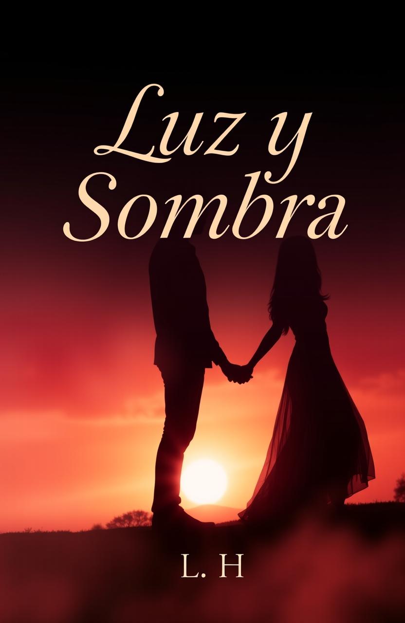 Cover of a book titled 'Luz y Sombra' in Spanish, with the author 'L