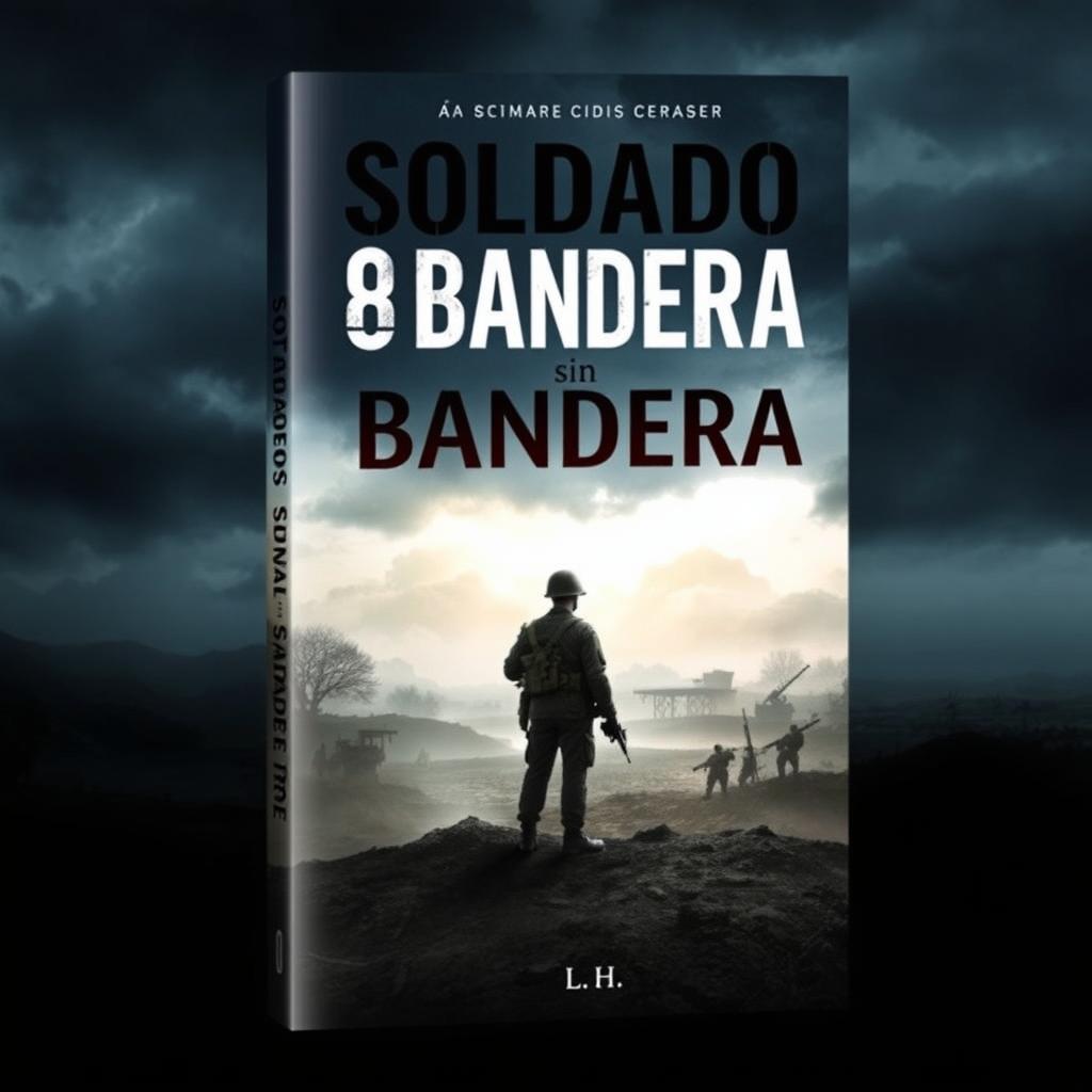 Cover of a book titled 'Soldado sin Bandera' in Spanish, with the author's name 'L