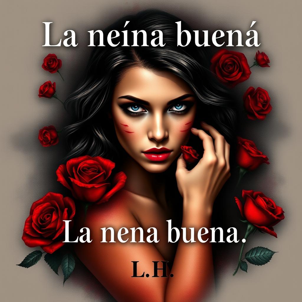 Cover of a book titled 'La nena buena' in Spanish, featuring the author's name 'L