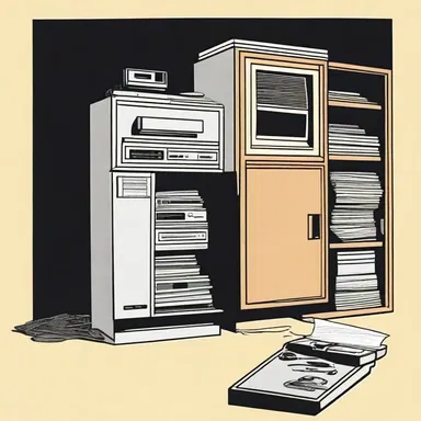 The superhero's secret hideout had a high-tech VCR for analyzing surveillance footage.