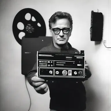 At the film festival, the director discussed how the VCR revolutionized the movie industry.
