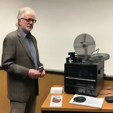 At the film festival, the director discussed how the VCR revolutionized the movie industry.