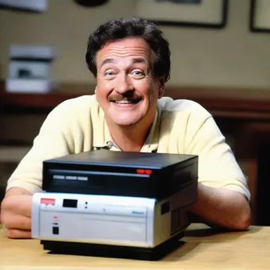 The comedian joked about VCRs, saying they were ancient artifacts compared to streaming services.