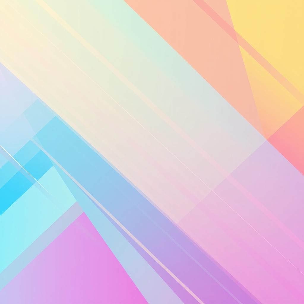 Vibrant Modern Aesthetic Background | Abstract Geometric Design