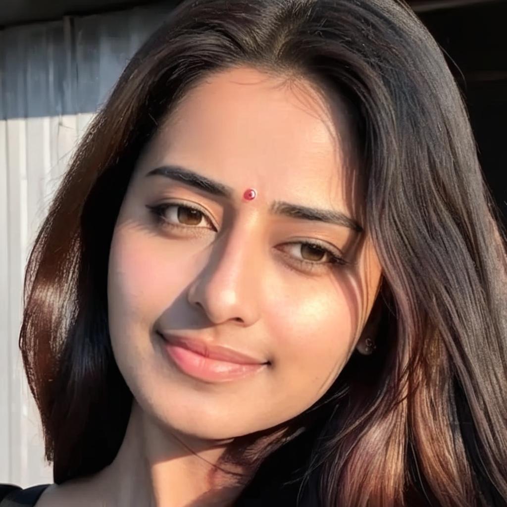 This person in a hot sarree