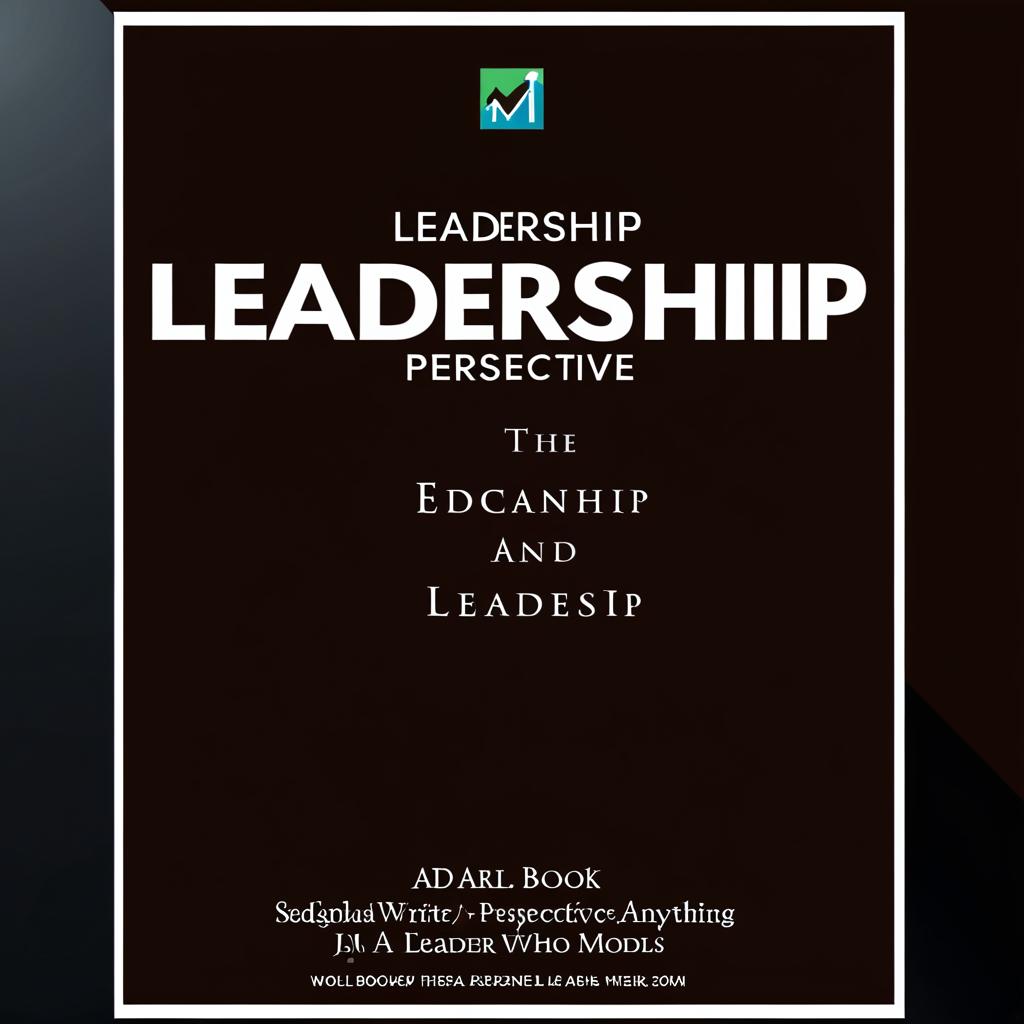 Create a book cover with the title (LEADERSHIP: Education Perspective), do not write anything on the cover, just the title of the book, the picture for the background illustrates the contents of the book in it the basic concept of leadership, which provides an initial understanding of who is a leader and what is leadership. Furthermore, this book explains various approaches and models of leadership, including theories of leadership and their relevant typologies.