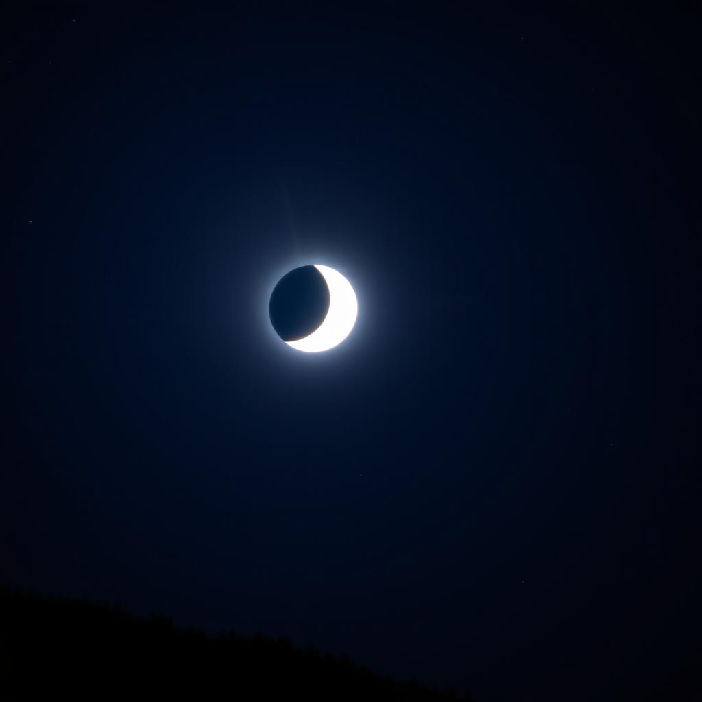 Stunning Partial Lunar Eclipse: A Celestial Dance