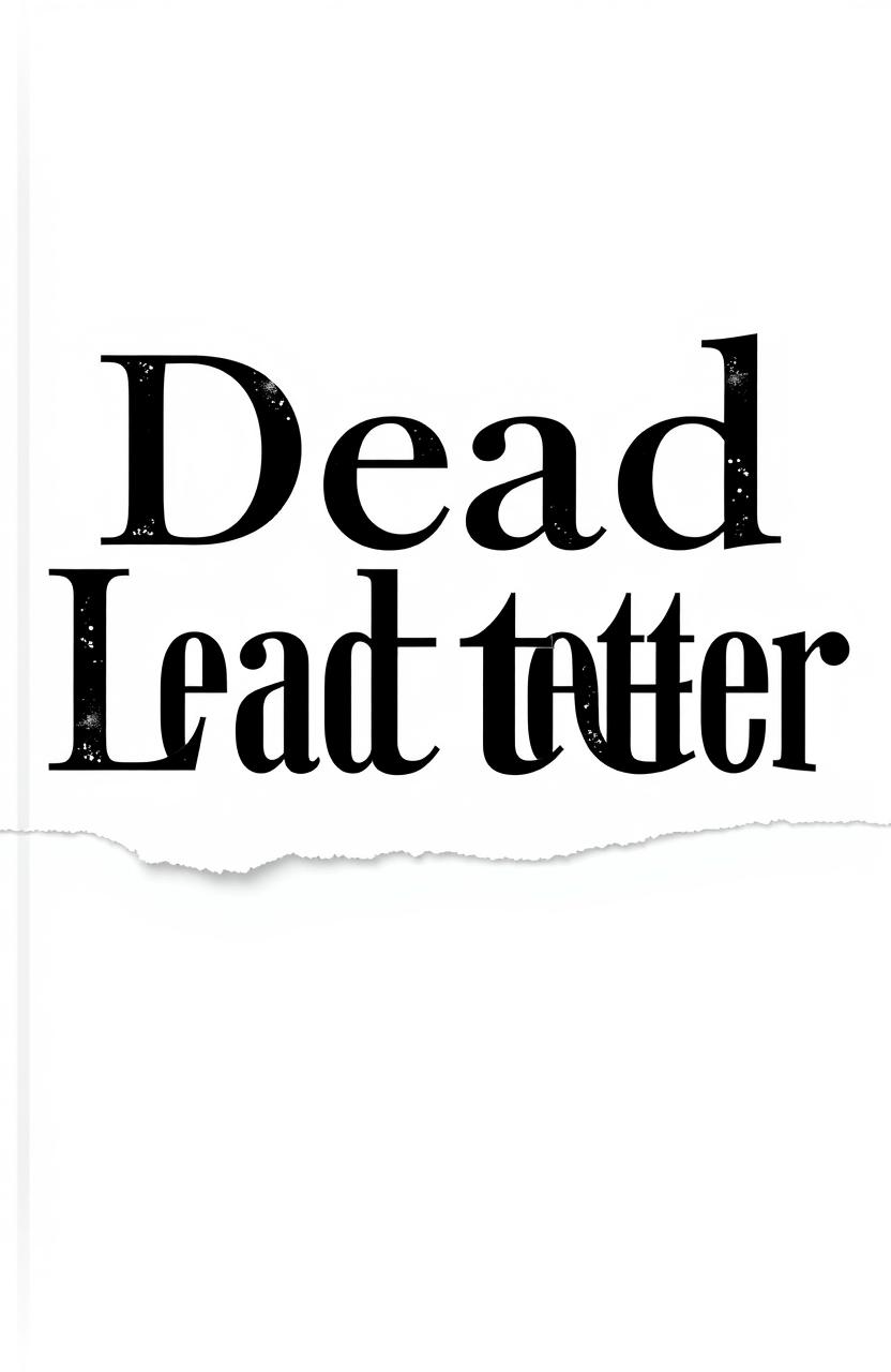 A minimalist book cover design featuring a stark white background