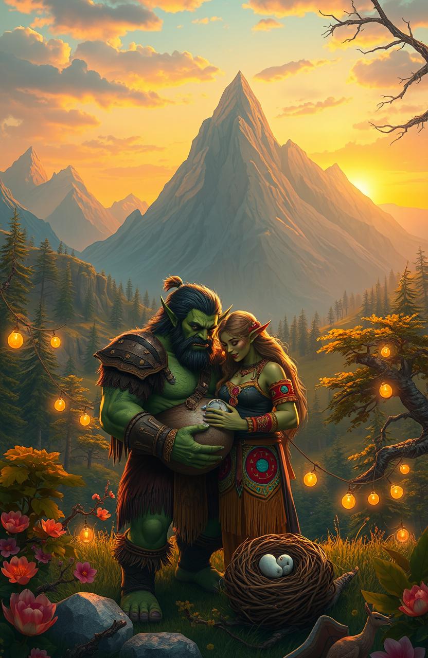 Enter the Orc World: A Vibrant Fantasy Landscape