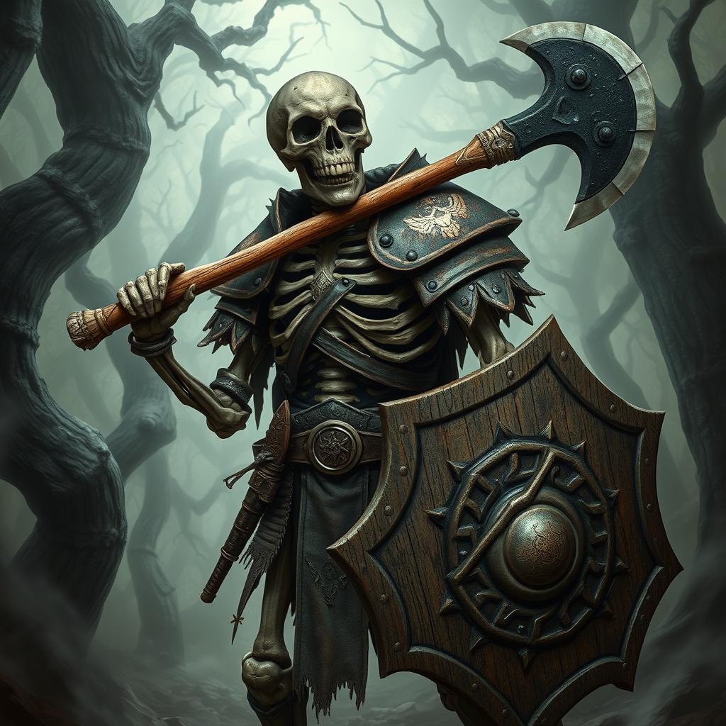 Epic Skeleton Warrior | Unleash Your Dark Side