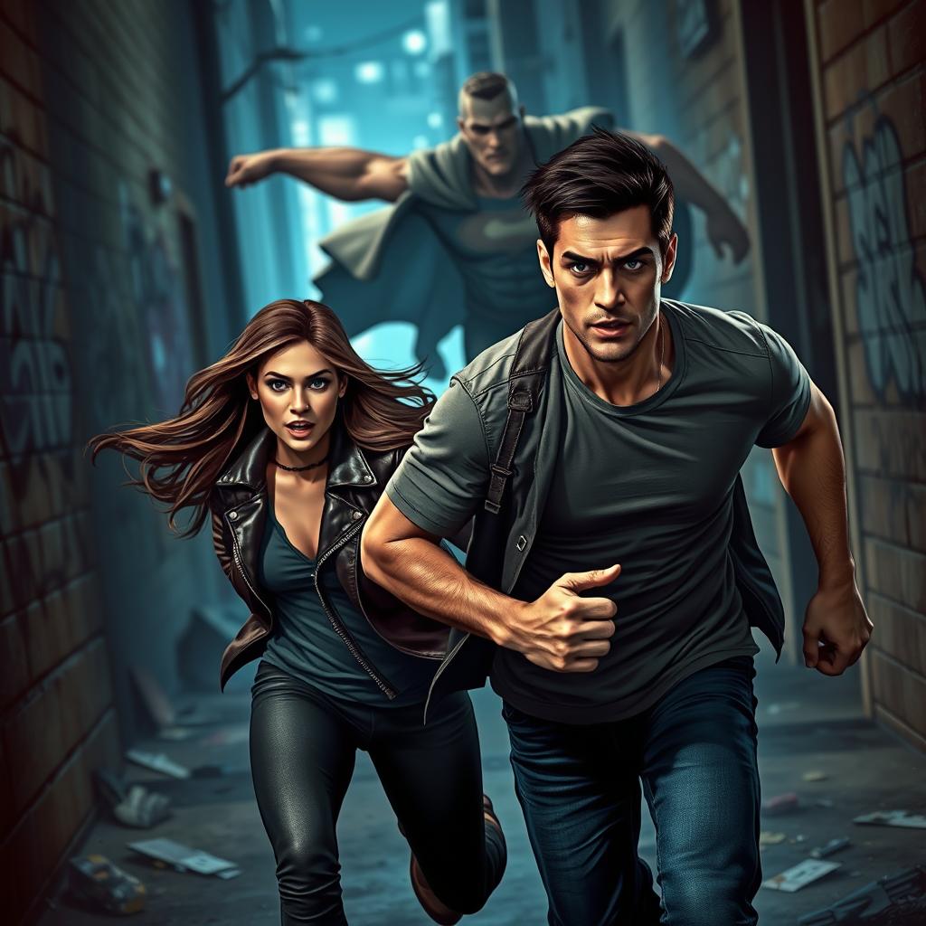 Epic Escape: Alex and Steve vs. the Menacing Hero