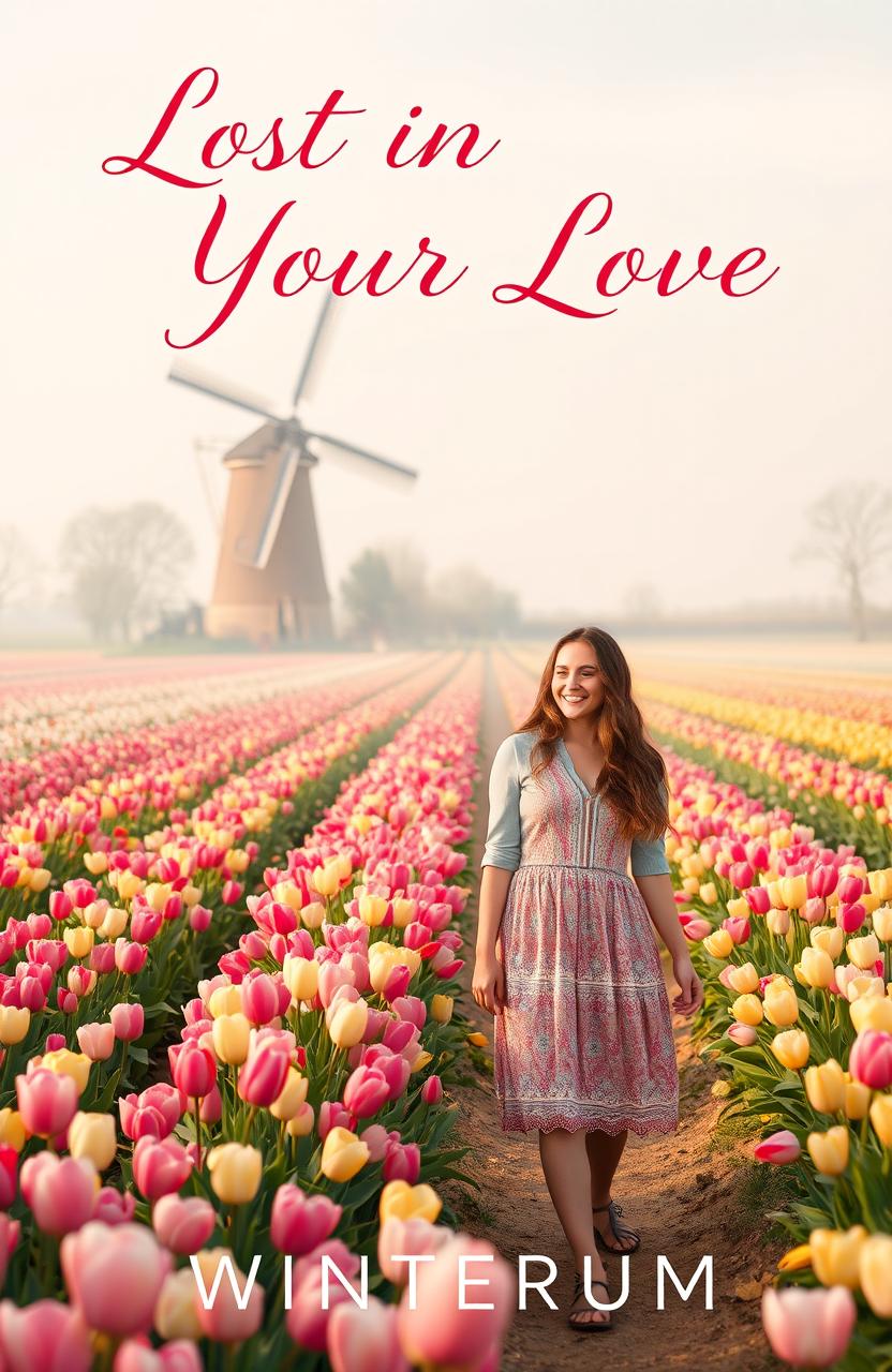 A beautifully designed book cover for 'Lost in Your Love' by Winterum