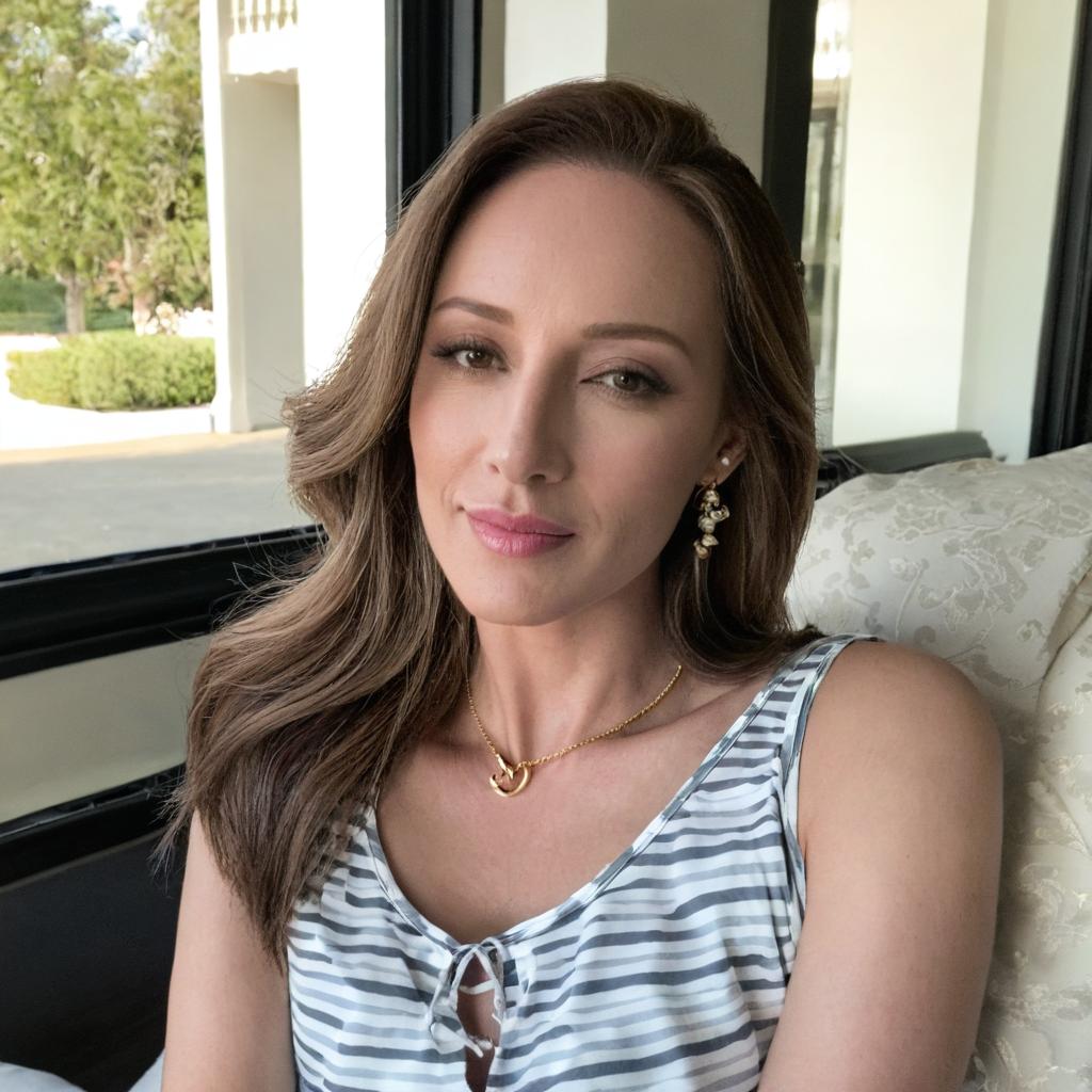 Contemplative Elegance: Actor in Thought