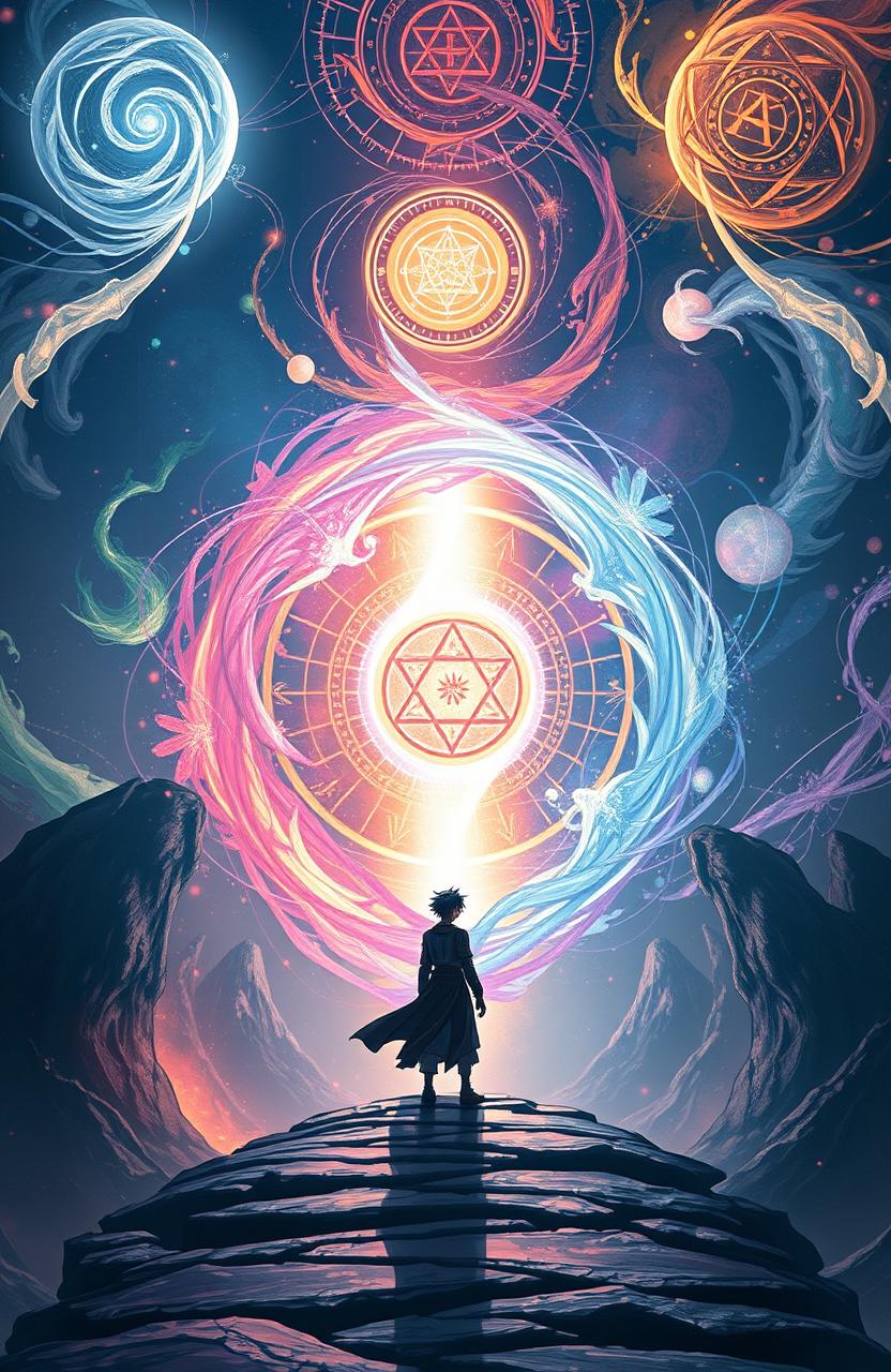 Akiro, an ordinary young man, finds himself unexpectedly thrust into a series of trials on his path to becoming the Guardian of Worlds