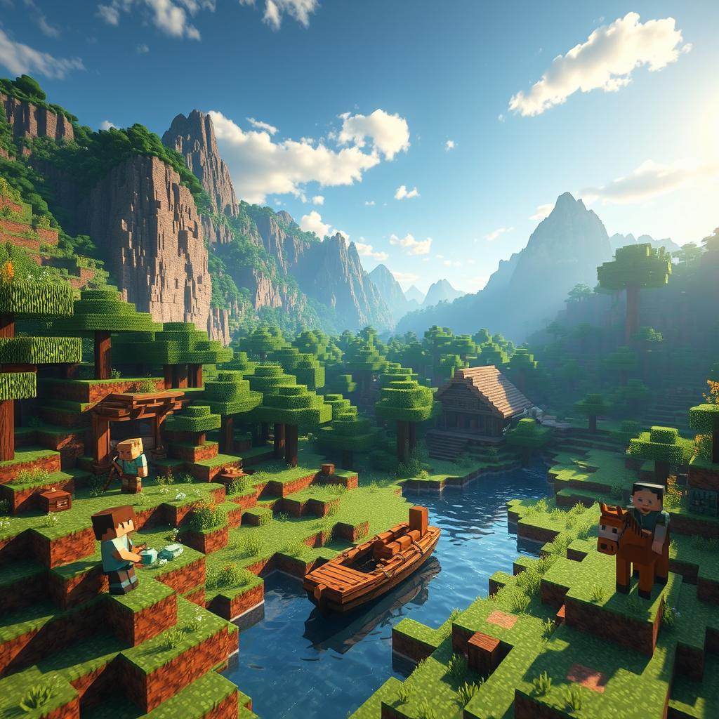 Explore the Ultimate Minecraft Landscape
