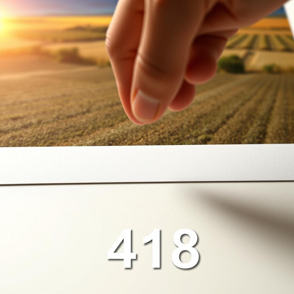 A detailed image editing scene where a picture of a beautiful landscape is being modified