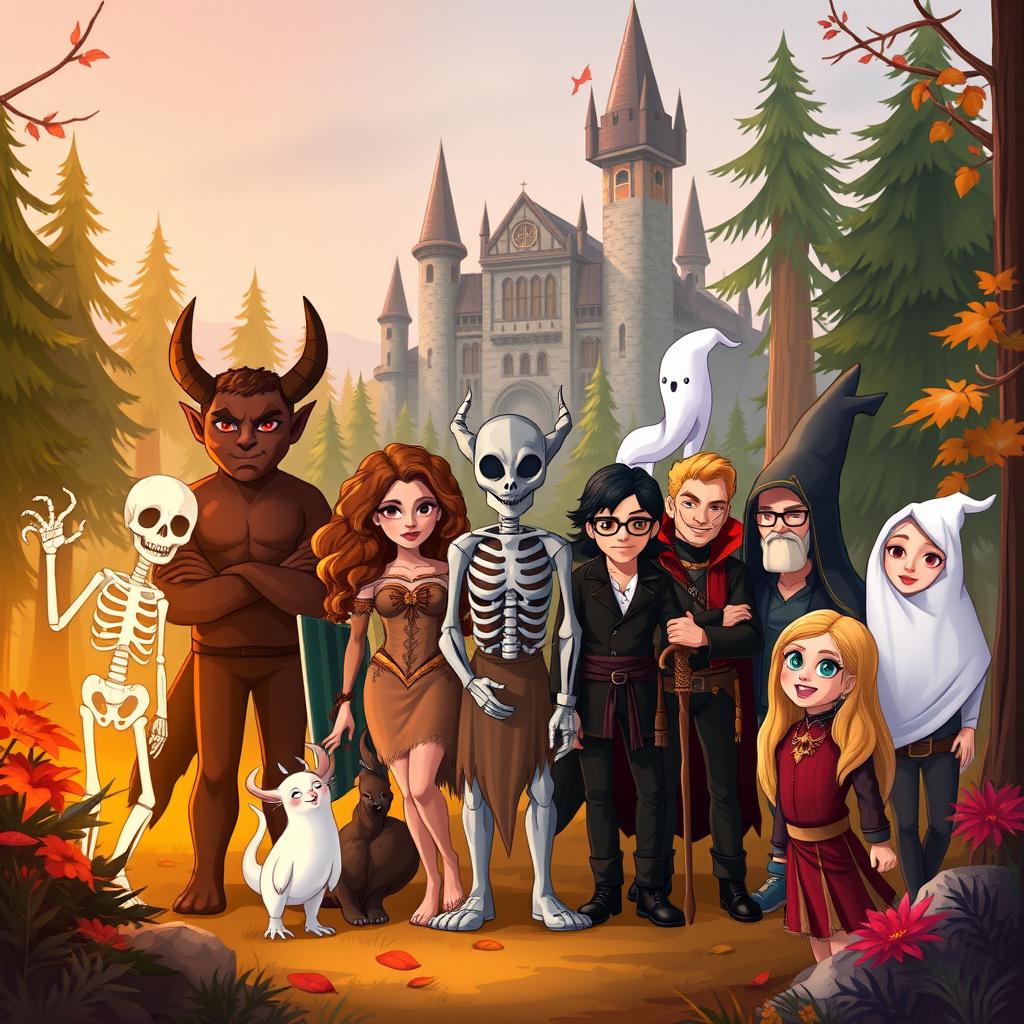 Unity in Diversity: Magical Forest Beings