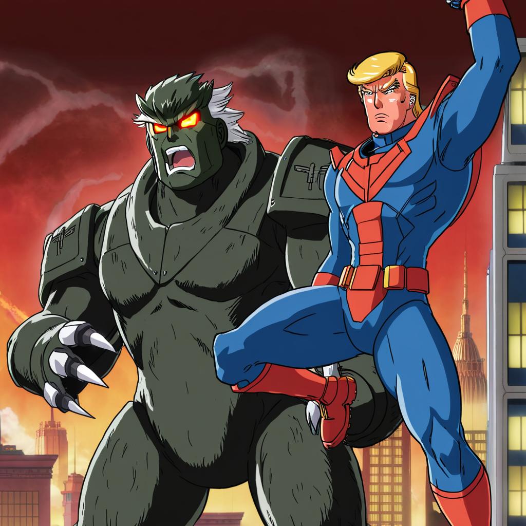 Dynamic Superhero Illustration | Comic Book Vibes