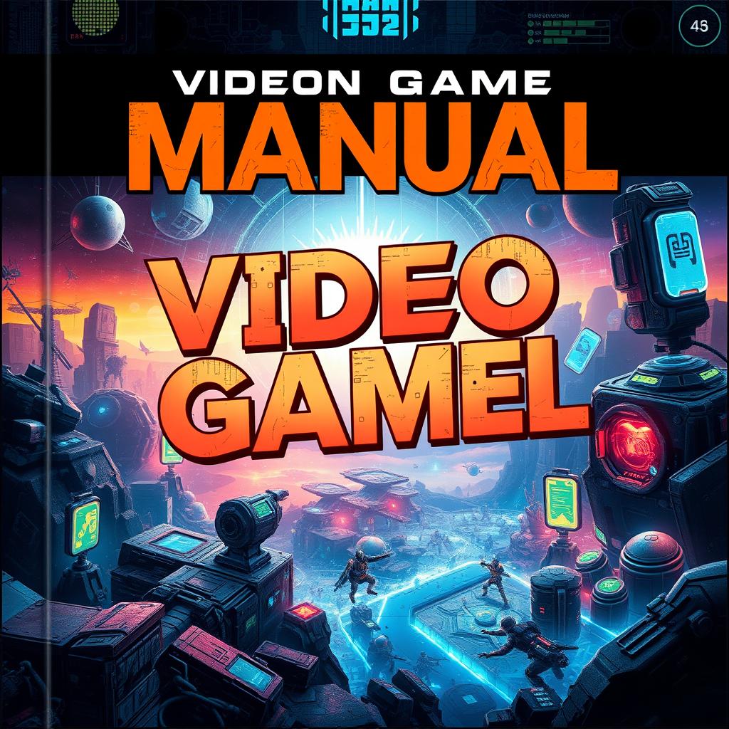 Unleash Adventure: Epic Game Manual Cover Design