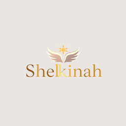 Professional and attractive logo design for a church group named 'Shekinah'