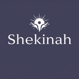 Professional and attractive logo design for a church group named 'Shekinah'
