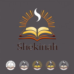 Professional and attractive logo design for a church group named 'Shekinah'