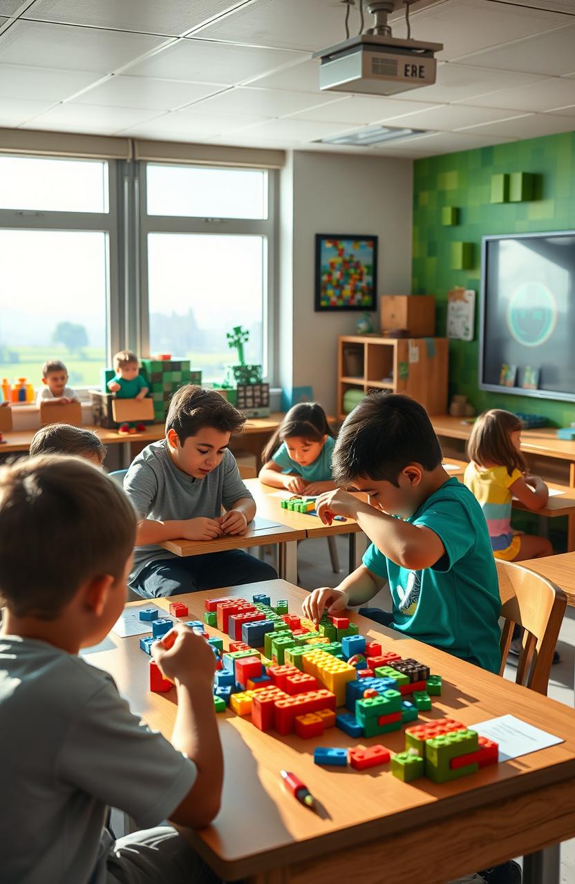 Dive into Learning: Minecraft-Themed Classroom Adventure