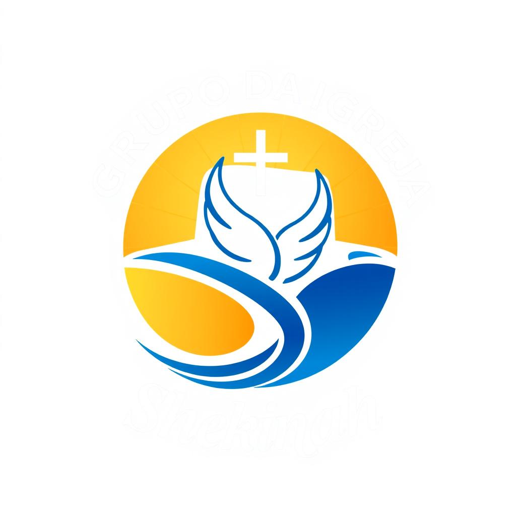 A professional and attractive logo design for 'Grupo da Igreja Shekinah'