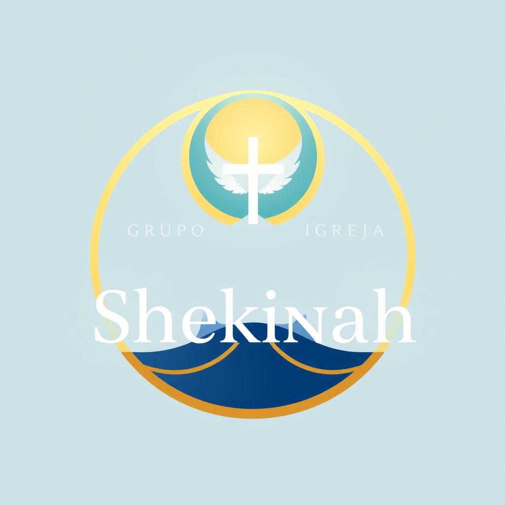 A professional and attractive logo design for 'Grupo da Igreja Shekinah'